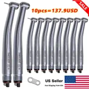 SANDENT Dental High Speed Handpiece Push Button 4 Holes Fit NSK PANA MAX Rotor