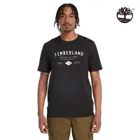 在飛比找Yahoo奇摩購物中心優惠-Timberland 男款黑色短袖T恤|A2958001