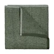 Mini Waffle Cotton Bath Towel - Olive