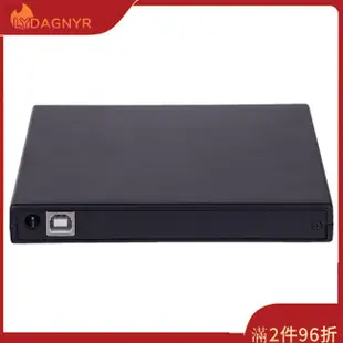 Dagnyr Slim 外置光驅 Usb 2.0 Dvd 播放器 CD-RW 刻錄機兼容 Macbook 筆記本電腦台式