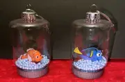 Handmade Snow globe Ornaments-Nemo & Dory-set Of 2
