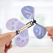 Flying Butterfly Book Magic Toy Fly Wind Up Great Gift