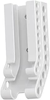 TEHAUX Battery Organizer Wall Mount Holder Battery Storage Rack Space Saving Design for Efficient Organization of Batteries and Items Sleek Finish for Home Decor