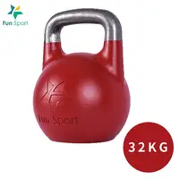 在飛比找PChome24h購物優惠-Fun Sport 競技壺鈴 kettlebell-32kg