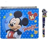 Disney Jumbo Size Spiral Autograph Book with Ball Point Pen Set (Mickey Mouse)