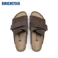 在飛比找蝦皮購物優惠-BIRKENSTOCK軟木拖鞋男女同款牛皮絨面革涼拖Kyot