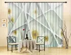 Warm Sunflowers 3D Curtain Blockout Photo Printing Curtains Drape Fabric Window