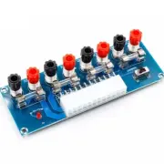 XH-M229 24 Pins Benchtop Power Board Computer ATX Power Supply Breakout Adapter