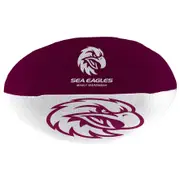 Manly Warringah Sea Eagles NRL Plush Football Ball Soft Sublimated Team Jersey Print