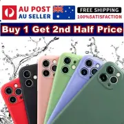 Shockproof Silicone Case Cover For iPhone 12 11 pro max Mini 8 plus xs xr 7p 8p