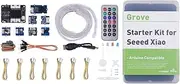 [seeed studio] XIAO Starter Kit - Grove Modules, Expansion Board, Controller, LED Pack, XIAO Series Courses