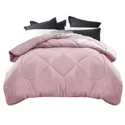 Bamboo Microfiber Quilt Doona Duvet Cover - 700GSM - Pink