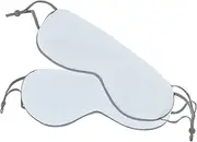 Ipetboom 2Pcs Double Sided Ice Eye Masks for Sleeping Cool Eye Covers for Office Home Use Comfortable Light Blocking Eye Patches Cool Warm