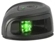 attwood NV2012PBG-7 LED Navigation-Bi-Color Light Starboard, Black
