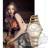 在飛比找Yahoo!奇摩拍賣優惠-{JMC海淘購商城}品牌 C-K手錶 防水石英手錶 馬蹄扣 