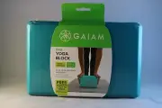 Gaiam Yoga Block Supportive Latex-Free Eva Foam Beveled Edges New Sealed