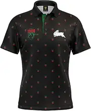 NRL 'Mulligan' Golf Polo - South Sydney Rabbitohs - Adult - Mens - Polo