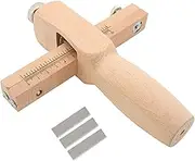 Rain King Leather Craft Tool Strap Cutter Adjustable Leather Strap Cutter Leather Craf DIY Hand Cutting Tool with Blades by