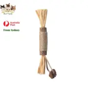 1 PC Cat Toys Silvervine Chew Stick Kitten Treat Catnip Toy Cleaning Teeth Toys