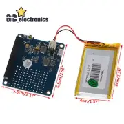 UPS HAT Board 2500mAh Lithium Battery For Raspberry Pi3 Model B/Pi 2B/B+/A+ A3GS