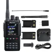 AnyTone AT-D168UV – Dual Band VHF/UHF DMR/Analog 5W Handheld Radio – 2 Batter...