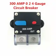 300 AMP 0 2 4 Gauge Car Audio Inline Power Circuit Breaker 12V System Premium (for: Subaru)