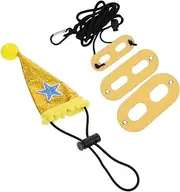 BESPORTBLE Halloween Lizard Hat Leash 1 Set of 2 Adjustable Photo Prop for Christmas