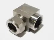1" Tube x 1" FNPT 316ss Female Elbow Fitting Ham-Let 770LSS1X1