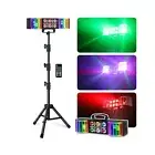 DJ Party Lights with Stand, Sound Activated DJ Lights for Parties, RGBW LED D...