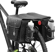 Cycling Rear Rack Bag | Cargo Bag Cycling Panniers Storage | Large Saddle Bags Rack, Storage Organizer Waterproof for Mountain Road