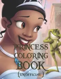在飛比找博客來優惠-Princess Coloring Book (Unoffi