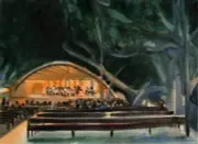 Libby Bowl : Sandra Watercolors™ California : ORIGINAL PAINTING