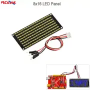 8x16 LED Panel Module I2C Light Display Board + 4p Cable for Arduino Microbit