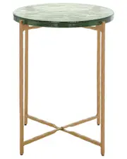 Safavieh Tengah Round Glass Accent Table