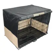 36" Pet Dog Crate with Waterproof Cover