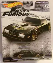 1977 '77 PONTIAC FIREBIRD TRANS AM T/A FAST & FURIOUS PREMIUM HOT WHEELS DIECAST