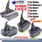 Adapter For Ozito for Milwaukee For Makita 18V Battery to for Dyson V6 V7 V8 V10
