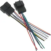 MERRYHAPY 1 Pair Automotive Wiring Harness for/Car Audio Stereo Installation Wire Harness for Car Stereo Connection