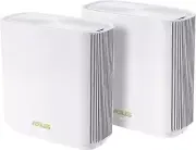 ASUS ZenWiFi XT9 AX7800 Tri-Band WiFi 6 AiMesh System Router (2-pack) - White