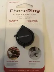 Keysmart Phone Grip Ring - Black