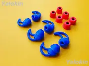 12pcs S/M/L (BLNI:RDMF-d) Isolation & Memory Foam Tips for TriPort