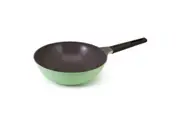 Neoflam Nature+ 30cm Wok Pan Induction Apple Green