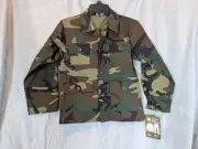 Military Army BDU GI Camo Field Jacket Shirt Camouflage Rothco Kids Fatigues 16