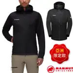 【瑞士 MAMMUT 長毛象】 亞洲限定 男 ULTIMATE VII 七代經典軟殼連帽外套/1011-01780-0001 黑