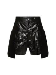 RICK OWENS Hollywood Stefan $900 Black Cargo Shorts New & Authentic