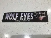 HUNTING STICKER, RIFLES BULLETS GUN SAFES, FISHING TORCHES, WOLF EYES TACTICAL