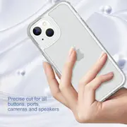 Iphone 13/Iphone 14 Case,Military Grade Drop Protection,Heavy Duty Full-Body Shockproof Phone Case-Clear