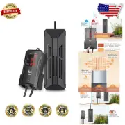 LED Digital Display Aquarium Heater - Safe Heating for 150-280 Gallon Aquariums