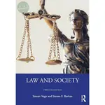 【華通書坊】LAW AND SOCIETY 12/E VAGO 9780367904012