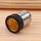 BA15D To E14 Adapter Light Bulb Converter Copper Bulb Base Adapter for Home Use